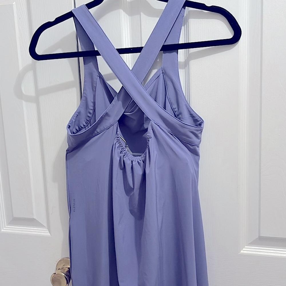NWT Athleta Lavender Maxi Dress - Picture 4 of 9